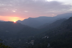puesta de sol